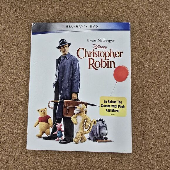 Christopher Robin Blu-ray and DVD Set Walmart Exclusive - Picture 1 of 7